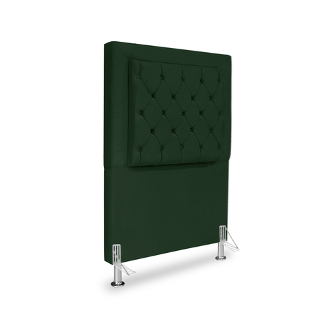 Cabeceira de Cama Box Solteiro 90 Cm Baronesa - Verde