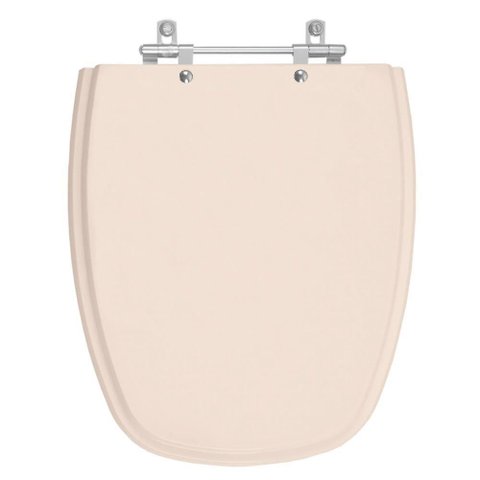 Assento Sanitário Monte Carlo Rosa Floral para Vaso Deca