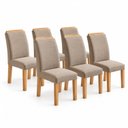 Ver imagem 2 de Conjunto 6 Cadeiras para Sala de Jantar Lyra