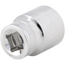 Ver imagem 2 de Sata ST13313SC Soquete Sextavado Encaixe 1-2 x 22 mm Aço Cromo Vanádio Cromado