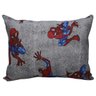Fronha Portallar Malha Estampada Disney Marvel Spider Wall 48cmx68cm Cinza - 1