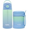 Kit Refeição Infantil 2 Peças Garrafa Térmica e Pote Térmico com Talher, em Degradê, Buba (degradê a - 1