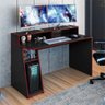 Escrivaninha Gamer Mylon Preto Vermelho - 1