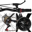 Ver imagem 2 de Bicicleta Aro 29 Suspensão Dianteira Bike Aço 21 Marchas Freio a Disco:branco