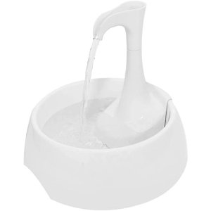 Bebedouro Fonte para Cães e Gatos 1,2l Usb Bivolt Branco