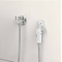 Ver imagem 3 de Ducha Branco com Gatilho com Crivo com Suporte -240203 - Blukit