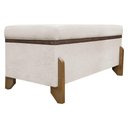 Ver imagem 6 de Puff Recamier Versallies 100 Cm Bege Bouclé