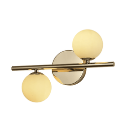 Arandela Louise 2xg9 2 Lampada Sl-5874/w2 Gd - 4