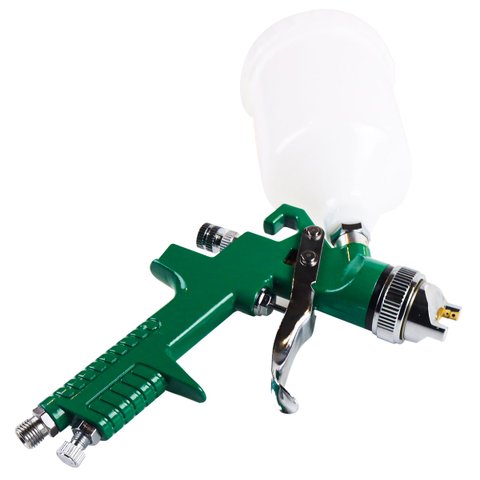Pistola De Pintura Hvlp Hp827a Prof 2 Bicos 1.4mm-1.7mm