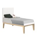 Ver imagem 3 de Berço Americano Mini Cama Branco Fosco Classic Madeira Natural