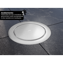Ver imagem 2 de Ralo Redondo Embutido Click Inteligente em Aço Inox Polido 15cm