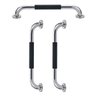 Barra de Apoio Inox 40cm Suporte Antiderrapante Idoso Gestante Kit 3 Unidades Criança Cadeirante Ban - 1