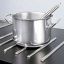 Ver imagem 1 de Barra Protetora para Tampos 06 Peças 450x13x07mm Cromada Hafele 01 kit