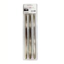 Ver imagem 2 de Barra Protetora para Tampos 06 Peças 450x13x07mm Cromada Hafele 01 kit