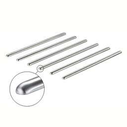 Barra Protetora para Tampos 06 Peças 450x13x07mm Cromada Hafele 01 kit - 3