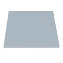 Ver imagem 2 de Mesa Zeta Ferro Preto 75 Cm (alt) Disco Redondo Tampo Mdp Quadrado 70 Cm (larg) X 2,5 Cm (alt) Cinza