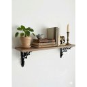 Ver imagem 3 de Prateleira Decorativa Estilo Industrial Colonial para Sala Quarto Cantinho do Café e Oração
