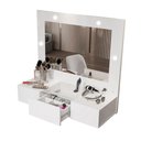 Ver imagem 2 de Penteadeira Camarim Suspensa Sofia Branco