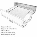 Ver imagem 5 de Gaveta Aquecida de Embutir Profissional Aço Inox 304 Premium Cozix