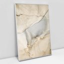 Ver imagem 1 de Quadro Decorativo em Canvas Abstrato Mármore Branco Perolado TaColado Moldura Flutuante 4,5cm Branca