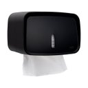 Ver imagem 1 de Dispenser Porta Papel Toalha Interfolhas Preto Invoq Compacto