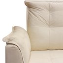 Ver imagem 4 de Sofá 2 Lugares Pequeno Confortável 1,40m Marrocos Bellamado:bege