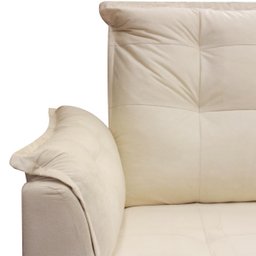 Sofá 2 Lugares Pequeno Confortável 1,40m Marrocos Bellamado:bege - 4