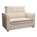 Ver imagem 2 de Sofá 2 Lugares Pequeno Confortável 1,40m Marrocos Bellamado:bege