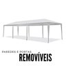 Tenda Montável Gazebo Barraca Praia Piscina Chácara 3x9m 6 Paredes Removíveis 2 Portas com Fecho e K - 2