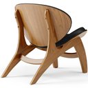 Ver imagem 7 de Kit 2 Poltronas Decorativa Orgânica Sala Living Kadosh L02 Couríssimo Preto Brilho - Lyam Decor