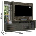 Ver imagem 4 de Estante Home Para TV 60 Polegadas 6431 Jade Oliva MDT