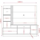 Ver imagem 5 de Estante Home Para TV 60 Polegadas 6431 Jade Oliva MDT