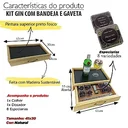 Ver imagem 4 de Kit especiarias gin completo com colher dosador amadeirada