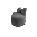 Ver imagem 5 de Namoradeira Sofá Feijão Lounge Orgânica Suede Cinza