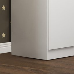 Guarda Roupa Ditália 3 Portas 3 Gavetas BB-322 Branco - 8
