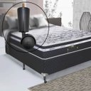 Ver imagem 4 de 1 Pé De Cama Box Solteiro Casal Pés Para Móveis Rodizio Peça