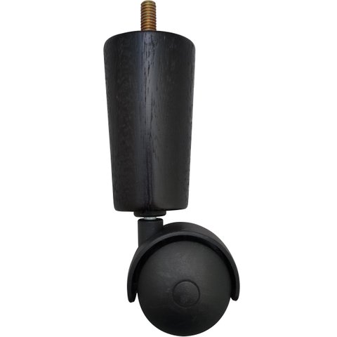 1 Pé De Cama Box Solteiro Casal Pés Para Móveis Rodizio Peça