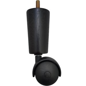 1 Pé De Cama Box Solteiro Casal Pés Para Móveis Rodizio Peça