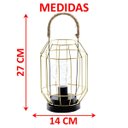 Ver imagem 5 de Luminária Lanterna Led Arranjo de Mesa Enfeite Natalino 27cm