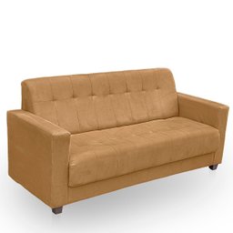 Sofá para Sala de Estar Moderno Confortável Veneza Suede - 4