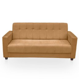 Sofá para Sala de Estar Moderno Confortável Veneza Suede - 1