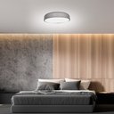 Ver imagem 2 de Luminária Plafon Moon Gde 50cm 4 Lamp E27 Silver - 1106 Gde Slv