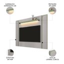 Ver imagem 3 de Painel para Tv Suspenso 75 Pol 180cm Marina Off/pistache B02 - Mpozenato