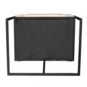 Ver imagem 5 de Poltrona Cadeira Decorativa Resistente com Base de Ferro para Escritório