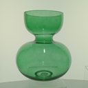 Ver imagem 4 de Vaso Decorativo de Vidro Verde 27x22x22cm Enfeite Sala Mesa Estante Aparador