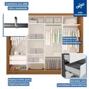 Ver mais imagens de Guarda Roupa Casal 4 Portas 4 Gavetas Milano Minastex