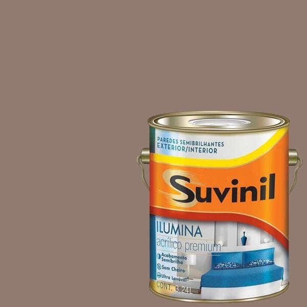 Tinta Acrílica Semi Brilho Suvinil Banco da Praça 3,6lts - 1