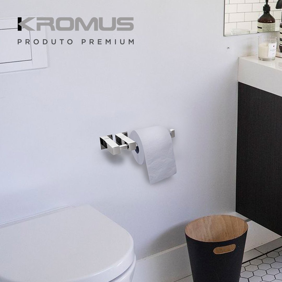 Kit Acessórios Para Banheiros 6 Peças Inox - Kromus Kitqd6 - 10