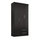 Ver imagem 4 de Guarda-Roupa Solteiro 3 Portas 2 Gavetas Kioto