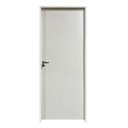 Ver imagem 2 de Kit Porta de Madeira Colmeia 210x82cm Batente 14cm e Fechadura  Abertura Esquerda SOMAD